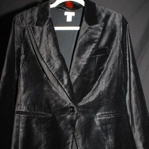 Black Velvet Chico’s Blazer